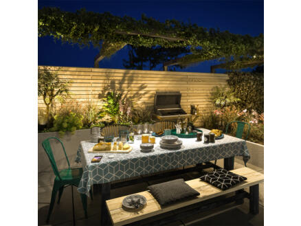 Philips GardenLink Spore LED grondspot 1W zilver 3 stuks