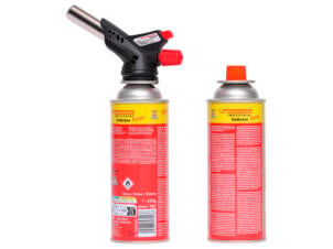 Gasbranderset met piëzo 3-delig