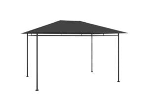 Gazebo 180g/m² 384x281x270 cm anthracite