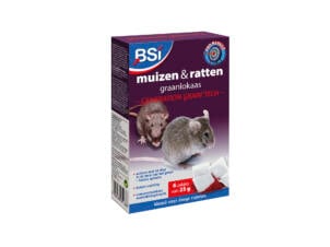 BSI Generation Grain'tech granulés anti-rats & anti-souris 6x25 g