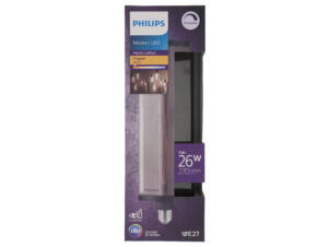 Philips Giant Modern Smoky crystal LED lamp E27 6,5W warm wit dimbaar