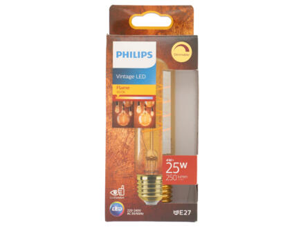 Philips Giant Vintage ampoule tube filament E27 5,5W dimmable gold 1