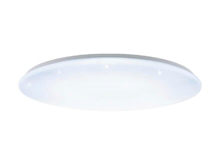 Eglo Giron-S LED plafondlamp 80W dimbaar + afstandsbediening wit/kristal 1