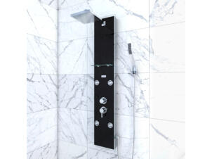 Aurlane Glass colonne de douche noir