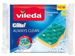 Vileda Glitzi Always Clean schuurspons 2 stuks