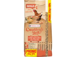 Country's Best Gold 4 mix poules pondeuses 20kg + 2kg gratuit