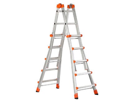 Escalo Goliath telescopische ladder 4x5 sporten 1