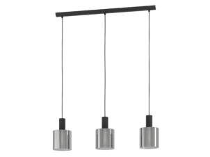 Eglo Gorosiba hanglamp E27 max. 3x40 W zwart/grijs