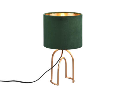Trio Grace tafellamp E14 max. 40W groen/goud 1