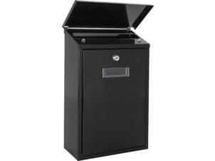 Starcko Granada boîte aux lettres acier laqué noir