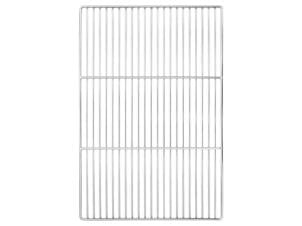 Grille de barbecue 60x40 cm acier inoxydable argent