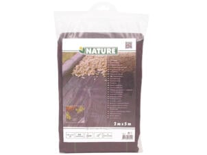 Nature Gronddoek 5x2 m zwart