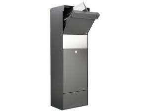 Allux Grundform boîte aux lettres et à colis acier galvanisé anthracite