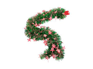 Guirlande de Noël avec étoiles