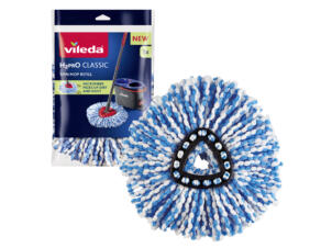 Vileda H2Pro Classic recharge en microfibre H2Pro spinmop