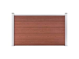 HKC clôture 180x105 cm marron