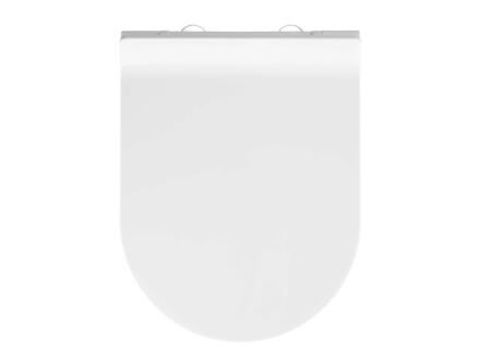 Wenko Habos WC-bril thermoplast wit