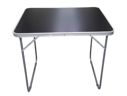 Garden Plus Haida table de camping 80x60 cm gris/noir 1