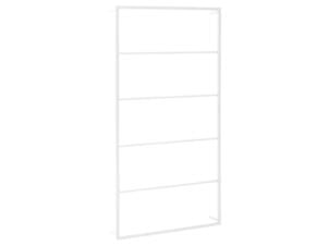 Handdoekrek staal 60x10x116 cm wit