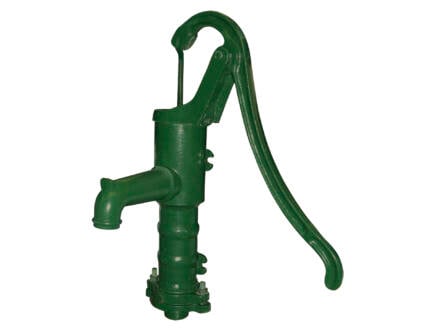 Handwaterpomp gietijzer 1