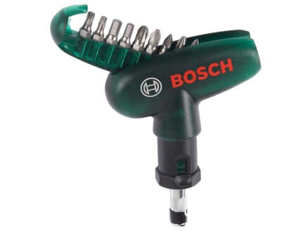 Bosch Handy Set tournevis + set d'embouts 10 pièces 1