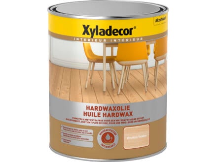 Xyladecor Hardwax huile cire parquet mat 750ml naturel 1