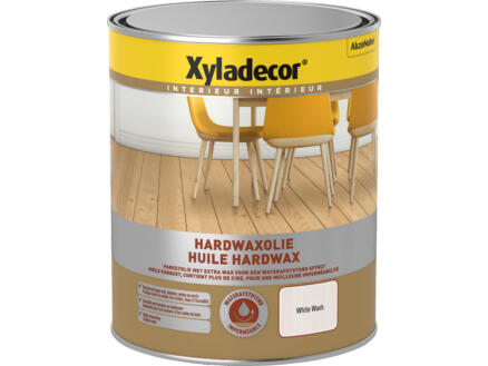 Xyladecor Hardwax huile cire parquet mat 750ml white wash 1