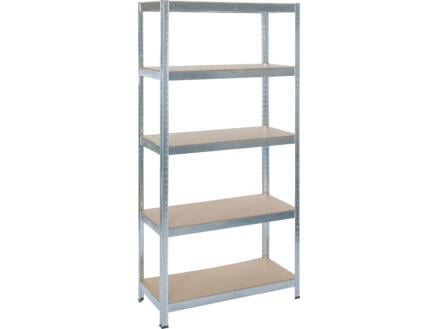 Practo Home Heavy Duty opbergrek 180x90x45 cm metaal/hout