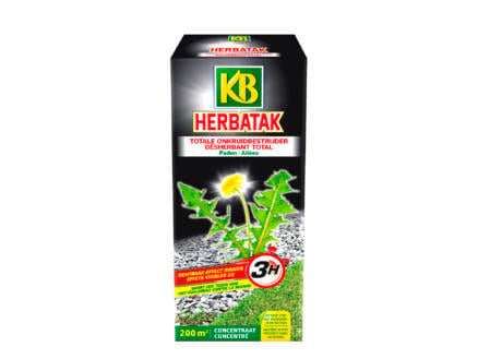 KB Herbatak totale onkruidverdelger paden 450ml 1