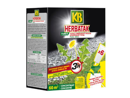 KB Herbatak totale onkruidverdelger paden 6 tubes 1