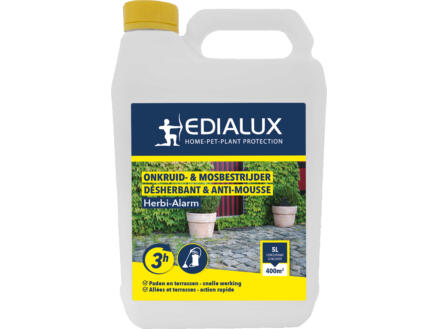 Edialux Herbi-Alarm onkruid- & mosbestrijder 5l 1