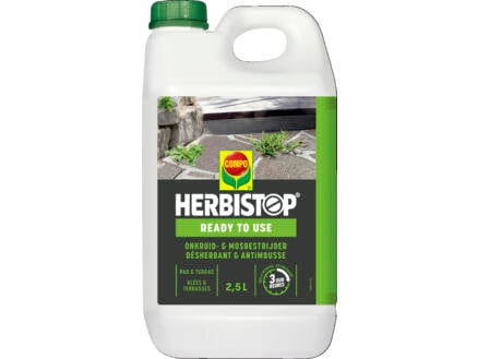 Compo Herbistop Ready désherbant allées et terrasses 2,5l 1