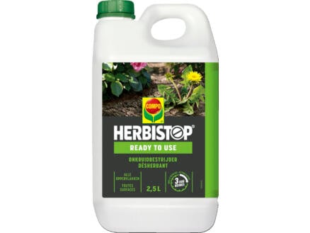 Compo Herbistop Ready désherbant toutes surfaces 2,5l 1
