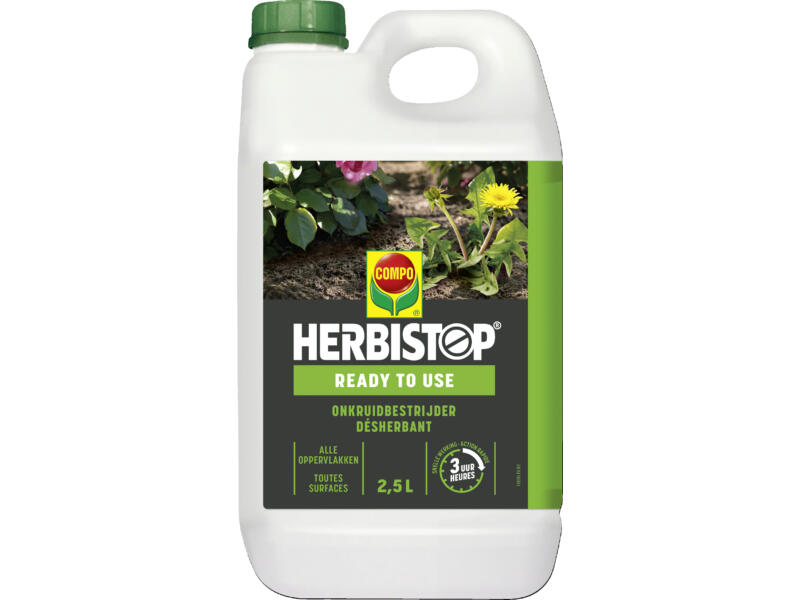 Compo Herbistop Ready onkruidverdelger alle oppervlakken 2,5l