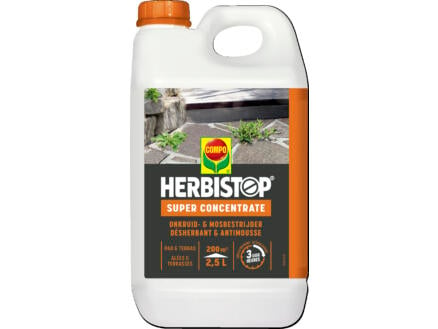 Compo Herbistop Super anti-onkruid & anti-mos terrassen en paden 2,5l 1