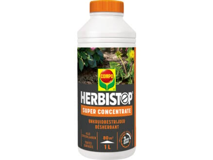 Compo Herbistop Super désherbant toutes surfaces 1l 1