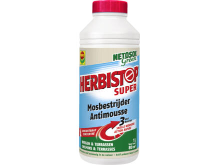 Compo Herbistop Super mosbestrijder 1l 1