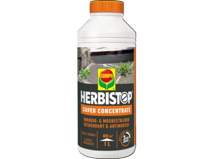 Compo Herbistop Super onkruidverdelger pad & terras 1l 1