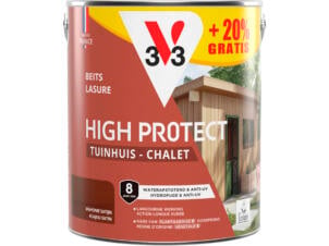 V33 High Protect beits tuinhuis 2,5l + 0,5l mahonie