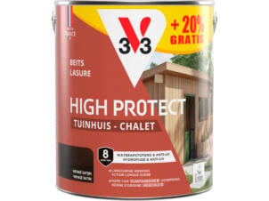 V33 High Protect beits tuinhuis 2,5l + 0,5l wengé