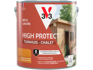 V33 High Protect beits tuinhuis 2,5l gouden eik