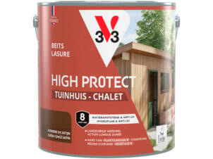 V33 High Protect lasure chalet 2,5l chêne foncé