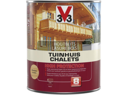 V33 High Protection lasure bois chalet satin 0,75l incolore 1