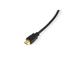 Profile High Speed câble HDMI gold HQ 1,8m noir