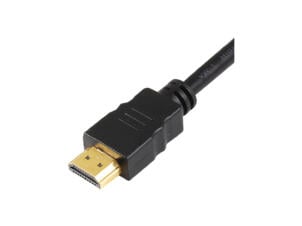 Profile High Speed câble HDMI gold HQ 1,8m noir