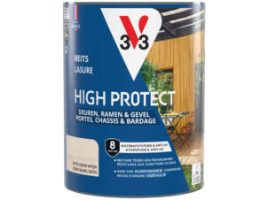 V33 High protect lasure portes & chassis 0,75l cèdre blanc