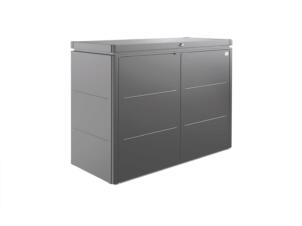Biohort HighBoard 160 rangement extérieur 160x70x118 cm gris foncé métallique