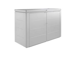 Biohort HighBoard 200 rangement extérieur 200x84x127 cm argent métallique