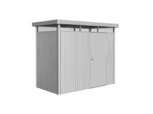 Biohort HighLine H1 abri de jardin 275x155x222 cm argent métallique