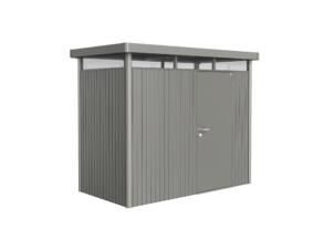 Biohort HighLine H1 tuinhuis 275x155x222 cm kwartsgrijs metallic